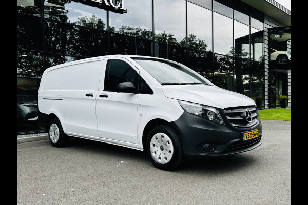 Mercedes-Benz Vito 110 CDI L2 Lang RWD // € 398,- p/mnd // Airco // Achterklep // 12 mnd Garantie // 2000kg // Bank // Radio // CV // Betimmering /