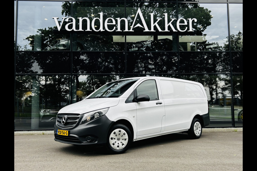 Mercedes-Benz Vito 110 CDI L2 Lang RWD // € 398,- p/mnd // Airco // Achterklep // 12 mnd Garantie // 2000kg // Bank // Radio // CV // Betimmering /