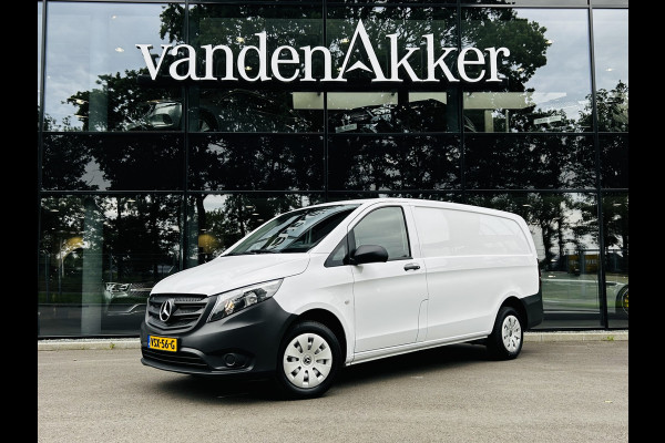 Mercedes-Benz Vito 110 CDI L2 Lang RWD // € 398,- p/mnd // Airco // Achterklep // 12 mnd Garantie // 2000kg // Bank // Radio // CV // Betimmering /