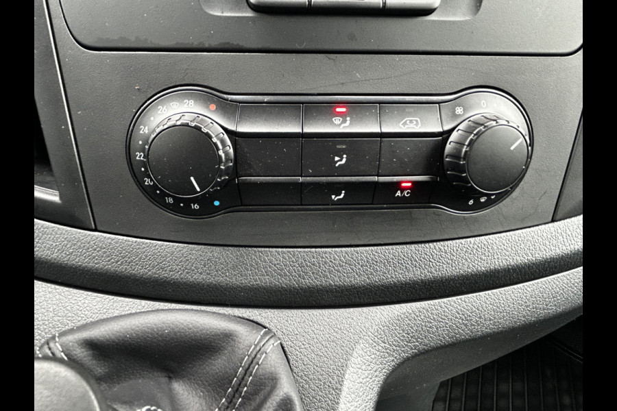 Mercedes-Benz Vito 110 CDI L2 Lang RWD // € 399,- p/mnd // Airco // Achterklep // 12 mnd Garantie // 2.000kg // Bank // Radio // CV // Betimmering