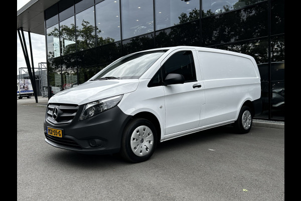Mercedes-Benz Vito 110 CDI L2 Lang RWD // € 399,- p/mnd // Airco // Achterklep // 12 mnd Garantie // 2.000kg // Bank // Radio // CV // Betimmering