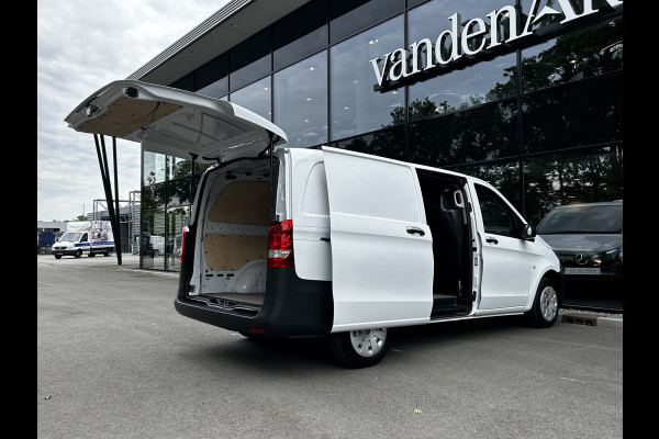 Mercedes-Benz Vito 110 CDI L2 Lang RWD // € 399,- p/mnd // Airco // Achterklep // 12 mnd Garantie // 2.000kg // Bank // Radio // CV // Betimmering