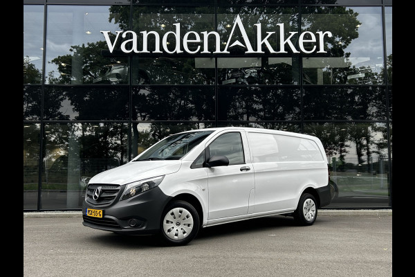 Mercedes-Benz Vito 110 CDI L2 Lang RWD // € 399,- p/mnd // Airco // Achterklep // 12 mnd Garantie // 2.000kg // Bank // Radio // CV // Betimmering