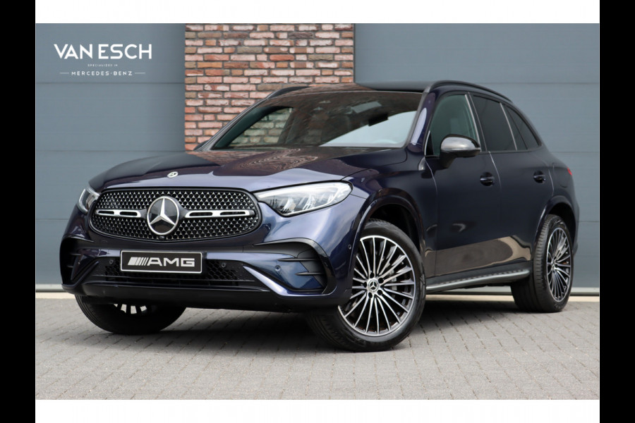 Mercedes-Benz GLC 400e 4MATIC AMG Line Aut9 | Distronic Pro | Memory | Trekhaak | Verwarmd Stuurwiel | Panoramadak | Nightpakket | Camera | Dodehoekassistent |
