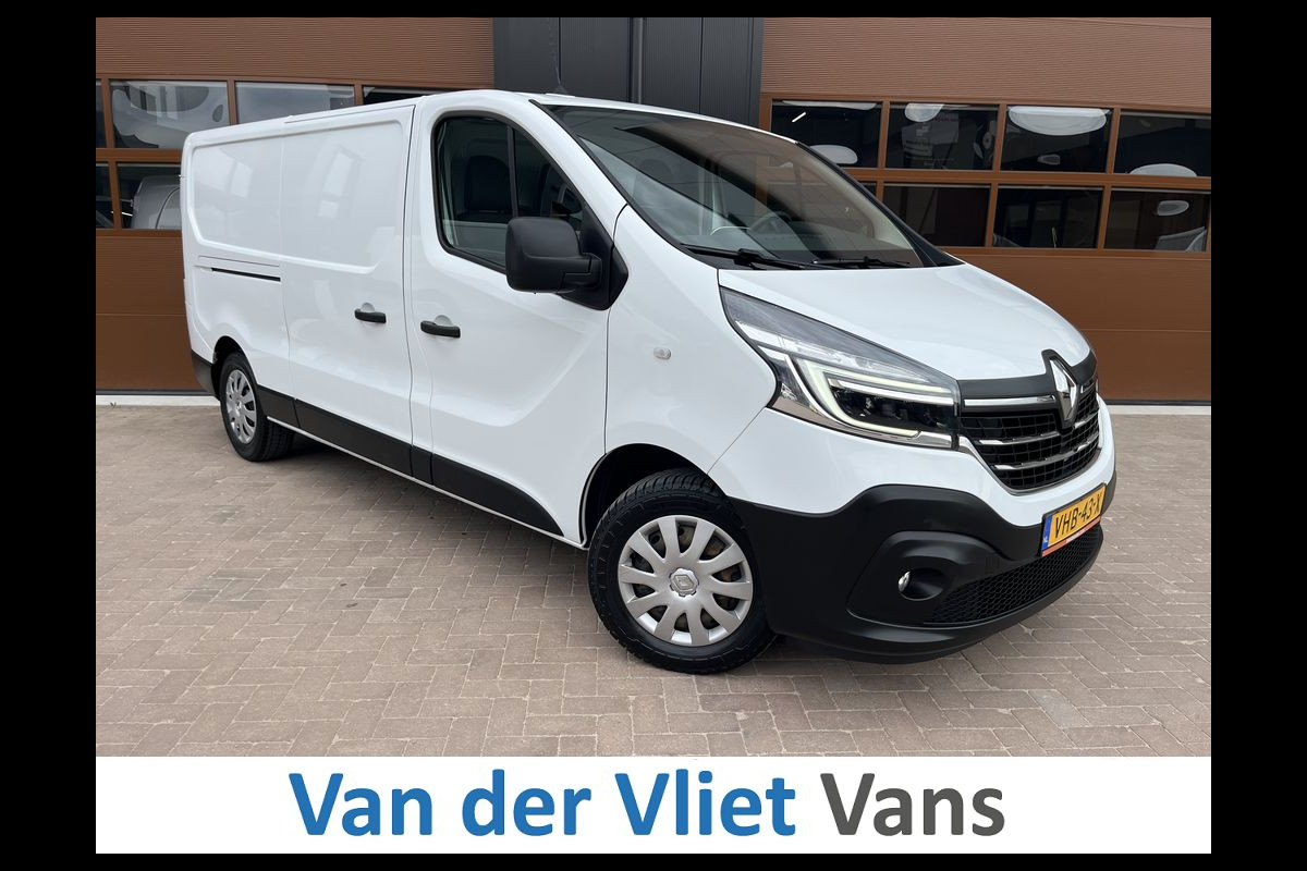 Renault Trafic 2.0 dCi 120pk L2 Work Edition Lease €253p/m, 2x Schuifdeur, Trekhaak, Airco, Navi, PDC, Led, Cruise controle, Onderhoudshistorie aanwezig