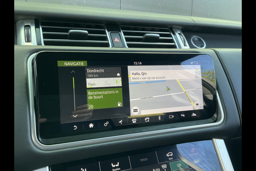 Land Rover Range Rover P400e Vogue Pano Meridian Memory Leer Luchtvering 360° Dealer-Serviced! PHEV