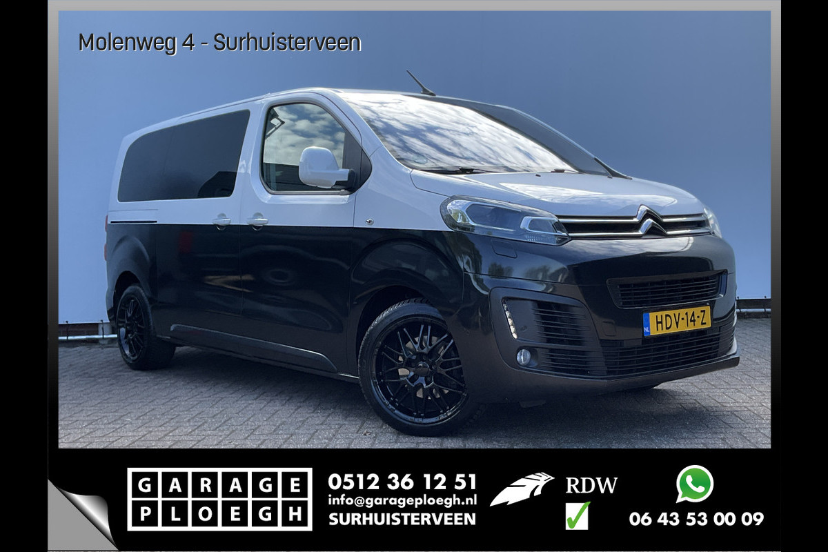 Citroën Jumpy spacetourer 2.0D 177pk 7-Pers Aut Pano Leer 2xSchuifdeur Trekhaak HUD