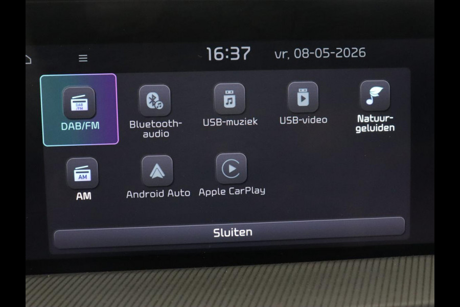 Kia Ev6 GT-Line 77.4 kWh | Panoramadak | Adaptive cruise | Matrix LED | Meridian Surround | Trekhaak | Head-Up | Leder/Alcantara | 360 Camera | Carplay | Keyless