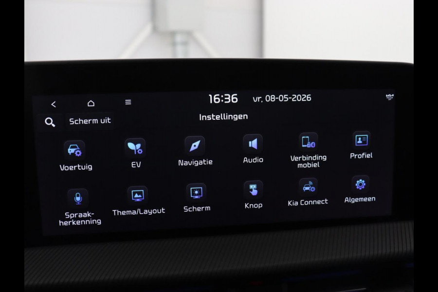 Kia Ev6 GT-Line 77.4 kWh | Panoramadak | Adaptive cruise | Matrix LED | Meridian Surround | Trekhaak | Head-Up | Leder/Alcantara | 360 Camera | Carplay | Keyless