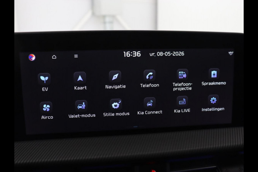 Kia Ev6 GT-Line 77.4 kWh | Panoramadak | Adaptive cruise | Matrix LED | Meridian Surround | Trekhaak | Head-Up | Leder/Alcantara | 360 Camera | Carplay | Keyless