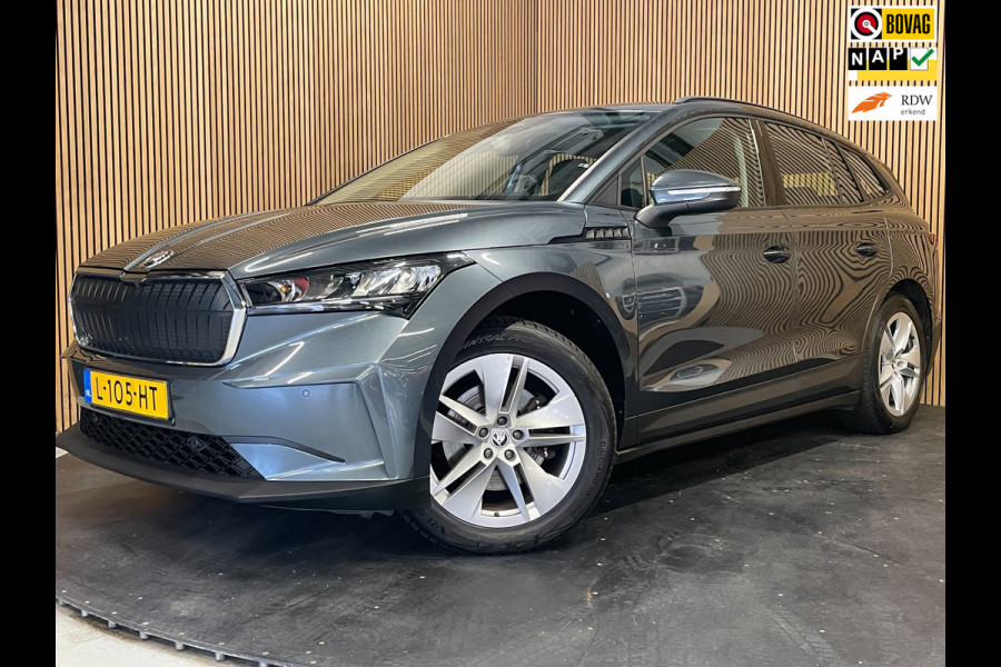 Škoda ENYAQ iV 60|89% SOH|1/2 LEDER|APPLE CARPLAY|ANDROID AUTO|NAVI|CAMERA|CLIMATE, CRUISE CONTROL|NL-AUTO|NAP|1e EIG|INCL. BTW|