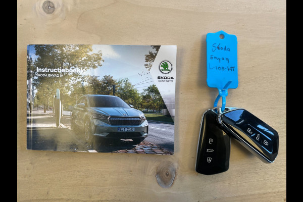 Škoda ENYAQ iV 60|89% SOH|1/2 LEDER|APPLE CARPLAY|ANDROID AUTO|NAVI|CAMERA|CLIMATE, CRUISE CONTROL|NL-AUTO|NAP|1e EIG|INCL. BTW|