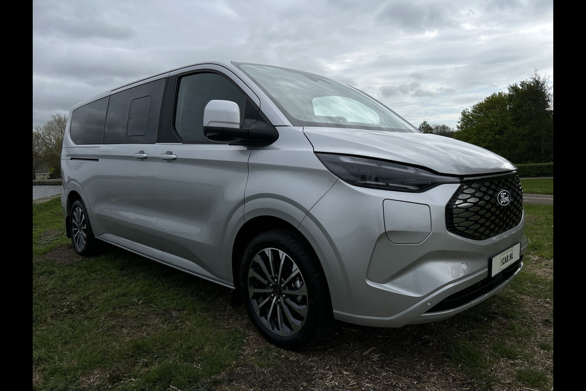 Ford E-Tourneo Custom 340 L2H1 Titanium X 65 kWh 218pk | Leer | 8-zits | B&O | 2x electr. schuifdeur | ACC | Navigatie | 360 camera € 52.250,00 excl. BTW