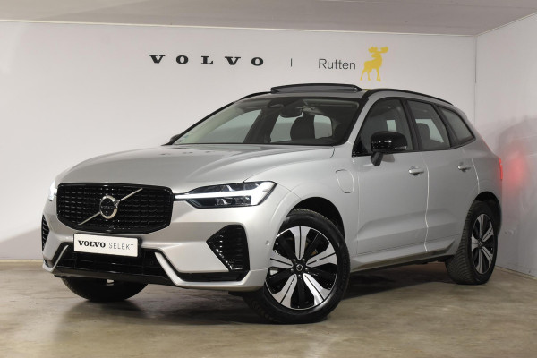 Volvo XC60 T6 350PK Automaat Plug-in Hybrid AWD Plus Dark / Navigatie / 360 Camera / Adaptieve Cruise Control / Stuur & Stoelverwarming / Stoelverwarming achter / Elektr. Achterklep / Schuifdak / Trekhaak