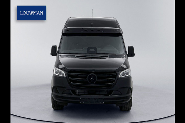 Mercedes-Benz Sprinter 319 1.9 CDI L2H2 30 Jahre Edition Leder Vanstep Full black Zonneklep met Led MAK Safari 3500kg Trekhaak Betimmering Navigatie