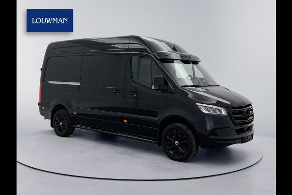 Mercedes-Benz Sprinter 319 1.9 CDI L2H2 30 Jahre Edition Leder Vanstep Full black Zonneklep met Led MAK Safari 3500kg Trekhaak Betimmering Navigatie