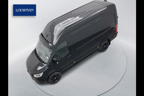 Mercedes-Benz Sprinter 319 1.9 CDI L2H2 30 Jahre Edition Leder Vanstep Full black Zonneklep met Led MAK Safari 3500kg Trekhaak Betimmering Navigatie