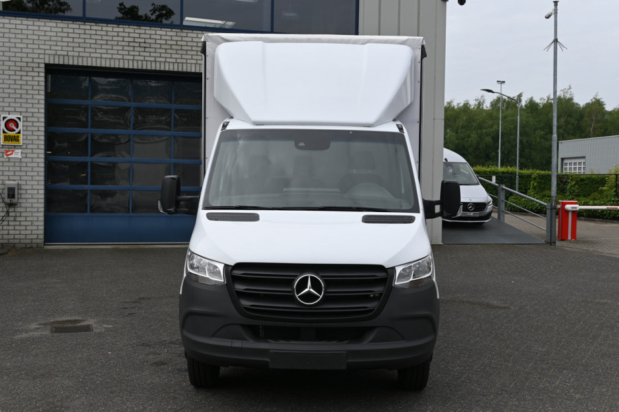 Mercedes-Benz Sprinter 517 CDI L3 Schuifzeil met laadklep 3500 KG trekhaak, Geveerde stoel, Huifzeil, Zeilwagen