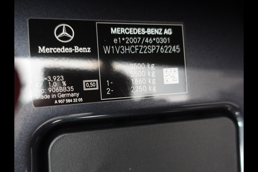 Mercedes-Benz Sprinter 315 L3 RWD Automaat Trekhaak Airco Adaptive Cruise Control Parkeersensoren Camera Leder