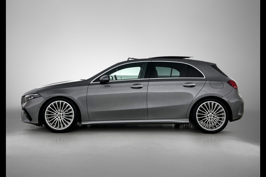 Mercedes-Benz A-Klasse 180 AMG Line | AMG-Line interieur | AMG-Line Exterieur | 360 Camera | Memory Seats | Panorama Schuifdak | Sfeerverlichting | Inclusief 24 maanden MB Certified garantie voor Europa.