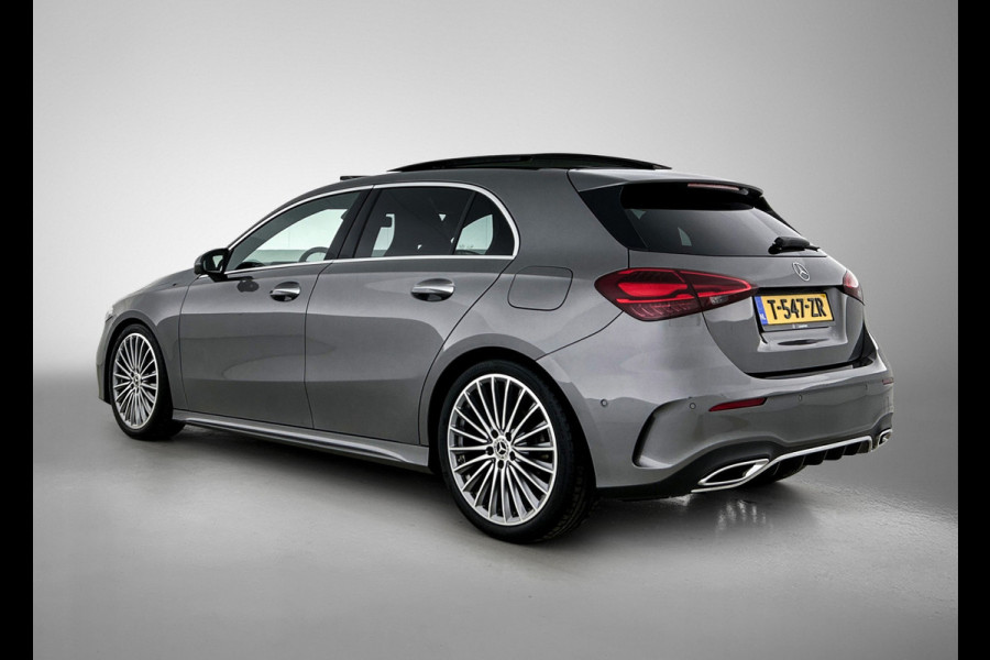 Mercedes-Benz A-Klasse 180 AMG Line | AMG-Line interieur | AMG-Line Exterieur | 360 Camera | Memory Seats | Panorama Schuifdak | Sfeerverlichting | Inclusief 24 maanden MB Certified garantie voor Europa.