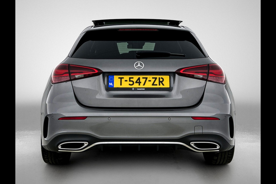 Mercedes-Benz A-Klasse 180 AMG Line | AMG-Line interieur | AMG-Line Exterieur | 360 Camera | Memory Seats | Panorama Schuifdak | Sfeerverlichting | Inclusief 24 maanden MB Certified garantie voor Europa.