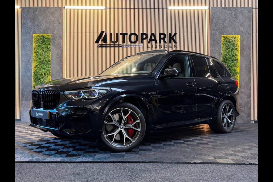 BMW X5 XDrive45e M-SPORT|PANO|HuD|H&K|360CAM|MASSAGE|TREKHAAK|PREMIUM SELECTION|SFEERVERLICHTING|VOL!