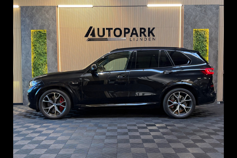 BMW X5 XDrive45e M-SPORT|PANO|HuD|H&K|360CAM|MASSAGE|TREKHAAK|PREMIUM SELECTION|SFEERVERLICHTING|VOL!