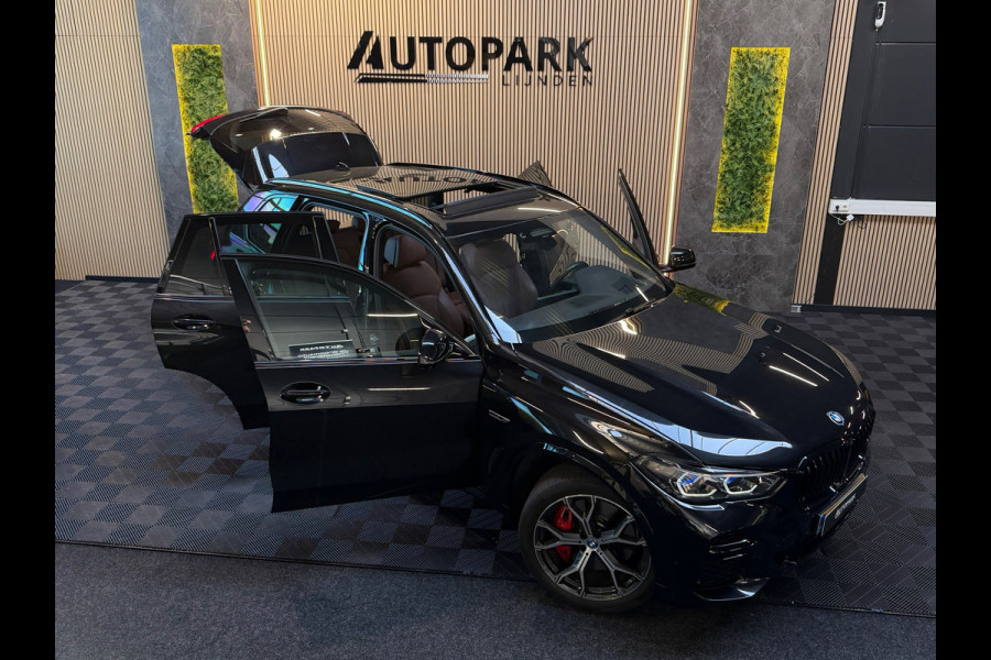 BMW X5 XDrive45e M-SPORT|PANO|HuD|H&K|360CAM|MASSAGE|TREKHAAK|PREMIUM SELECTION|SFEERVERLICHTING|VOL!