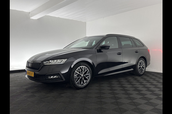 Škoda Octavia Combi 1.0 TSI Sport Business (INCL-BTW) *DIGI-COCKPIT | SPORTSEATS | NAVI-FULLMAP | PRIVACYGLASS | KEYLESS | DAB | ECC | PDC | CRUISE | TOWBAR | 17''ALU*