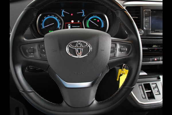Toyota PROACE Electric Verso Luxury L2 8persoons PERSONENBUS 8p SOH 89% Navigatie Parkeersensoren Cruise Control Stoelverwarming Climate Control LM Velgen