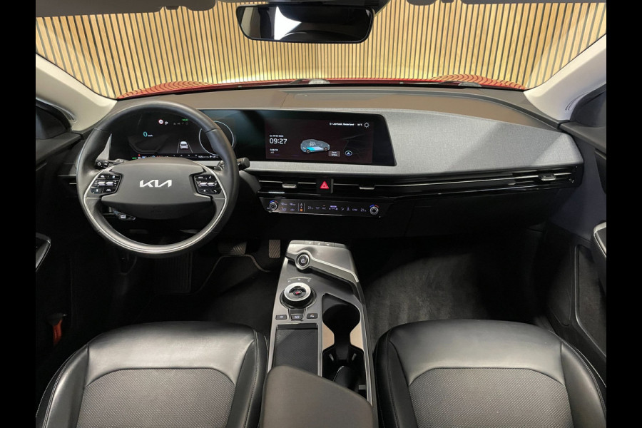 Kia Ev6 58 kWh|100% SOH|LEDER|ACC|ANDROID+CARPLAY|CAMERA|STOEL-, STUURVERW|LAGE KM'S|NAP|NL-AUTO|INCL.BTW|1e EIG.|