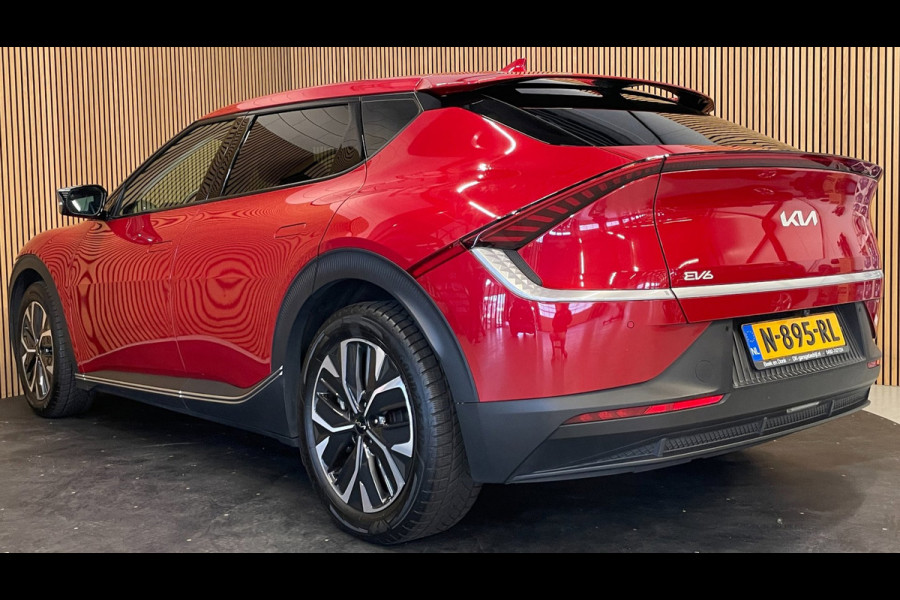 Kia Ev6 58 kWh|100% SOH|LEDER|ACC|ANDROID+CARPLAY|CAMERA|STOEL-, STUURVERW|LAGE KM'S|NAP|NL-AUTO|INCL.BTW|1e EIG.|