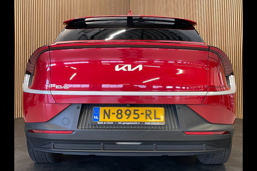 Kia Ev6 58 kWh|100% SOH|LEDER|ACC|ANDROID+CARPLAY|CAMERA|STOEL-, STUURVERW|LAGE KM'S|NAP|NL-AUTO|INCL.BTW|1e EIG.|