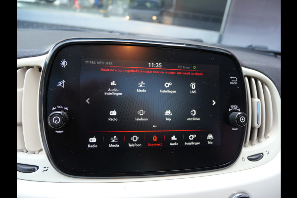 Fiat 500 1.2 MIRROR LOUNGE | PANORAMA | CLIMA | CRUISE | U-CONNECT | APK 04-2027!!