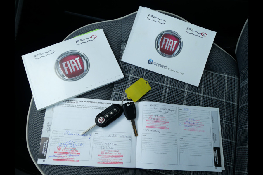 Fiat 500 1.2 MIRROR LOUNGE | PANORAMA | CLIMA | CRUISE | U-CONNECT | APK 04-2027!!