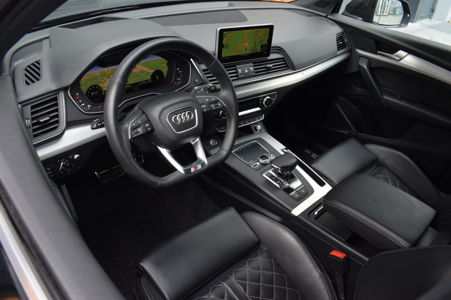 Audi Q5 2.0 TFSI 252pk Quattro S-line | Luchtvering | Pano | Leer | Trekhaak | B&O