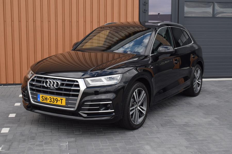 Audi Q5 2.0 TFSI 252pk Quattro S-line | Luchtvering | Pano | Leer | Trekhaak | B&O