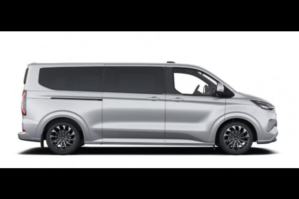 Ford Transit Custom Tourneo 340 2.5 PHEV L2H1 Titanium X 233pk | 16-weg elek. AGR-stoel | Handsfree elektrische dubbele zijschuifdeuren | Panoramadak | 15 B&O speaker | Inklapbare trekhaak | Verwarmbaar stuurwiel | Verwarmbare en elektrisch verstelbare stoelen tweede zitrij | Draadloos opladen