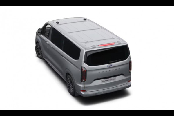 Ford Transit Custom Tourneo 340 2.5 PHEV L2H1 Titanium X 233pk | 16-weg elek. AGR-stoel | Handsfree elektrische dubbele zijschuifdeuren | Panoramadak | 15 B&O speaker | Inklapbare trekhaak | Verwarmbaar stuurwiel | Verwarmbare en elektrisch verstelbare stoelen tweede zitrij | Draadloos opladen