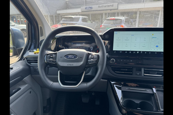 Ford Transit Custom Tourneo 340 2.5 PHEV L2H1 Titanium X 233pk | 16-weg elek. AGR-stoel | Handsfree elektrische dubbele zijschuifdeuren | Panoramadak | 15 B&O speaker | Inklapbare trekhaak | Verwarmbaar stuurwiel | Verwarmbare en elektrisch verstelbare stoelen tweede zitrij | Draadloos opladen