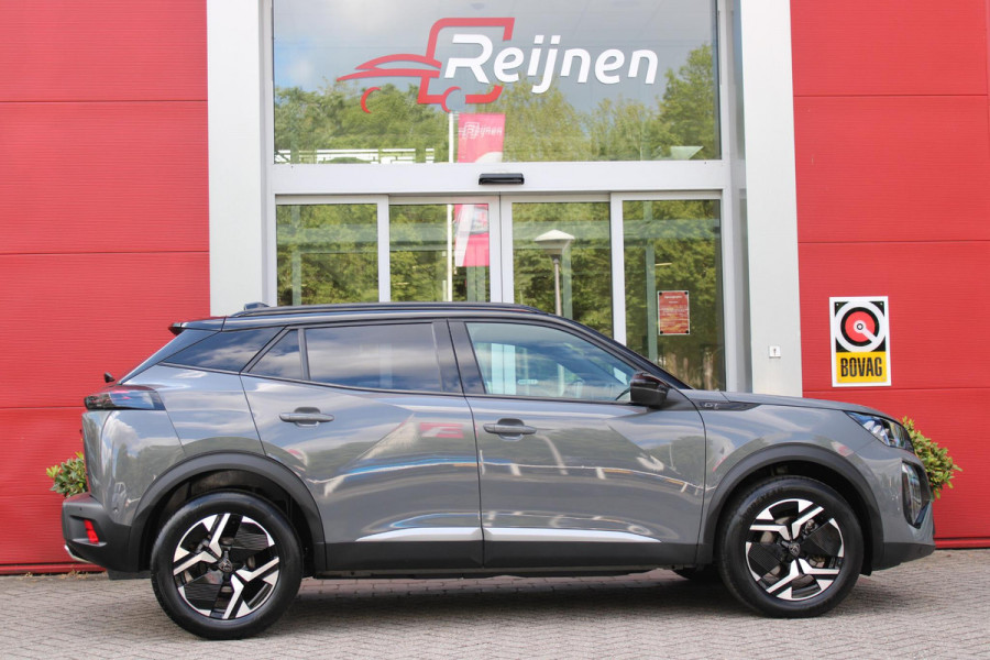 Peugeot 2008 1.2 Hybrid 145PK AUTOMAAT GT PACK | ELEKTRISCH BEDIENBARE BESTUURDERSSTOEL | NAVIGATIE | FULL LED KOPLAMPEN | DRAADLOZE APPLE CARPLAY/ANDROID AUTO | ADAPTIVE CRUISE CONTROL | CAMERA VOOR + ACHTER | CLIMATE CONTROL | LICHTMETALEN VELGEN 17" | KEYLESS ENTRY/START | DAB+ RADIO | ALCANTARA/LEDEREN BEKLEDING  | DODEHOEK DETECTIE | PARKEERSENSOREN VOOR + ACHTER | STOEL VERWARMING | DRAADLOZE TELEFOONLADER |
