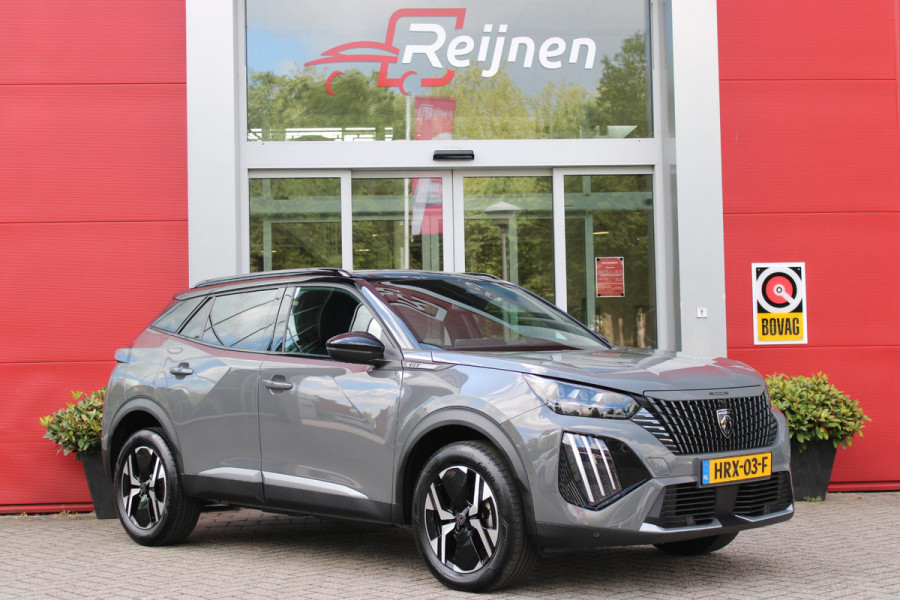 Peugeot 2008 1.2 Hybrid 145PK AUTOMAAT GT PACK | ELEKTRISCH BEDIENBARE BESTUURDERSSTOEL | NAVIGATIE | FULL LED KOPLAMPEN | DRAADLOZE APPLE CARPLAY/ANDROID AUTO | ADAPTIVE CRUISE CONTROL | CAMERA VOOR + ACHTER | CLIMATE CONTROL | LICHTMETALEN VELGEN 17" | KEYLESS ENTRY/START | DAB+ RADIO | ALCANTARA/LEDEREN BEKLEDING  | DODEHOEK DETECTIE | PARKEERSENSOREN VOOR + ACHTER | STOEL VERWARMING | DRAADLOZE TELEFOONLADER |