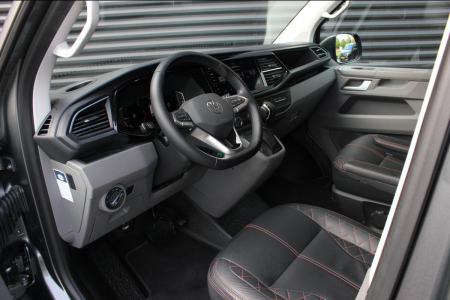 Volkswagen Transporter 2.0 TDI L2H1 150PK JB- EDITION DSG / PDC / VERLAGINGSVEREN / LEDEREN BEKLEDING / FULL / APPLE CARPLAY /NAVI