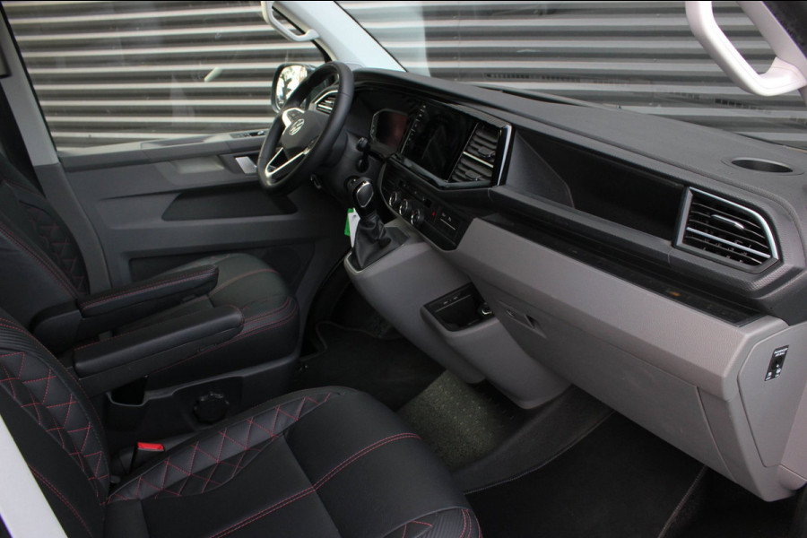 Volkswagen Transporter 2.0 TDI L2H1 150PK JB- EDITION DSG / PDC / VERLAGINGSVEREN / LEDEREN BEKLEDING / FULL / APPLE CARPLAY /NAVI