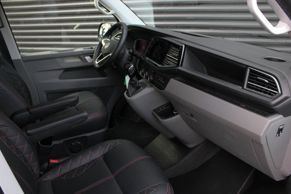 Volkswagen Transporter 2.0 TDI L2H1 150PK JB- EDITION DSG / PDC / VERLAGINGSVEREN / LEDEREN BEKLEDING / FULL / APPLE CARPLAY /NAVI