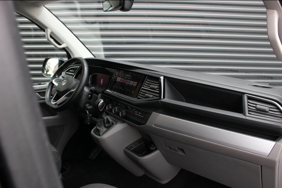 Volkswagen Transporter 2.0 TDI L2H1 150PK JB- EDITION DSG / PDC / VERLAGINGSVEREN / LEDEREN BEKLEDING / FULL / APPLE CARPLAY /NAVI