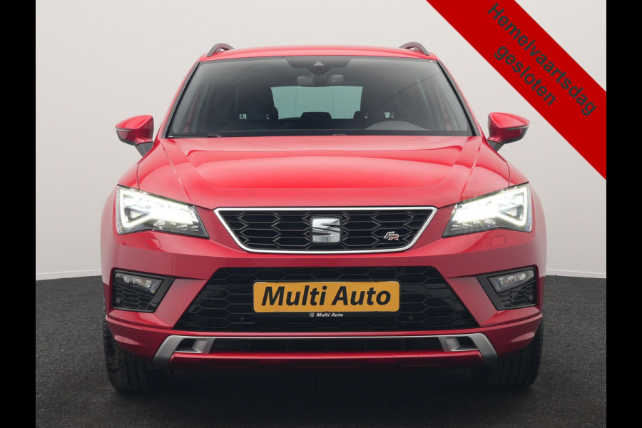 Seat Ateca 1.5 TSI FR DSG 150pk Dealer O.H. | Adaptive Cruise | Camera | Beats Audio | Alcantara Sportstoelen Verwarmd | 19"L.M | Apple Carplay | Sfeerverlichting | Keyless | Blis | Navigatie | DAB |