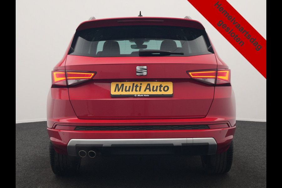 Seat Ateca 1.5 TSI FR DSG 150pk Dealer O.H. | Adaptive Cruise | Camera | Beats Audio | Alcantara Sportstoelen Verwarmd | 19"L.M | Apple Carplay | Sfeerverlichting | Keyless | Blis | Navigatie | DAB |