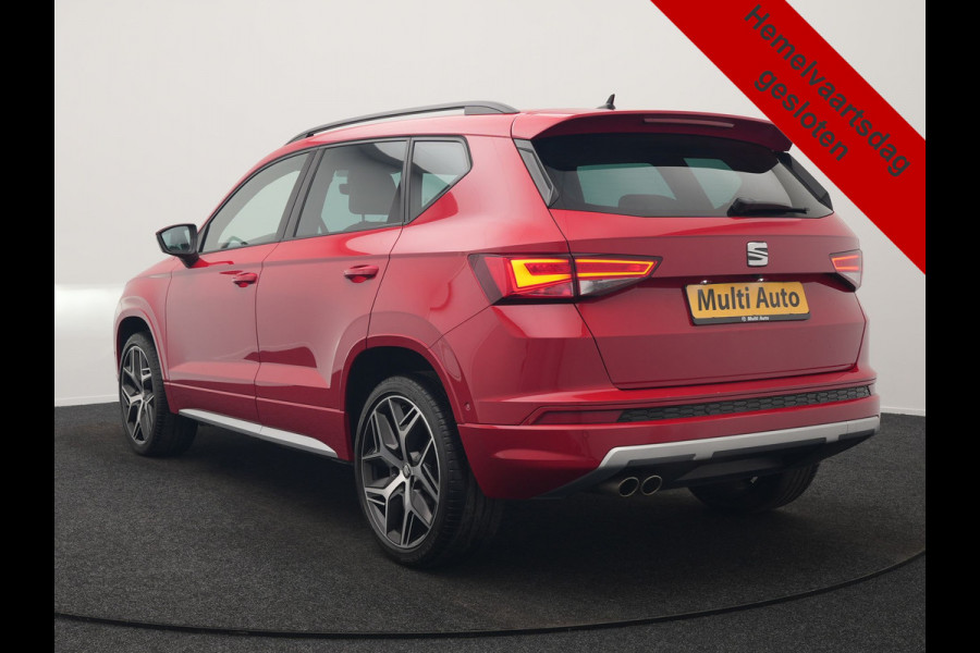 Seat Ateca 1.5 TSI FR DSG 150pk Dealer O.H. | Adaptive Cruise | Camera | Beats Audio | Alcantara Sportstoelen Verwarmd | 19"L.M | Apple Carplay | Sfeerverlichting | Keyless | Blis | Navigatie | DAB |
